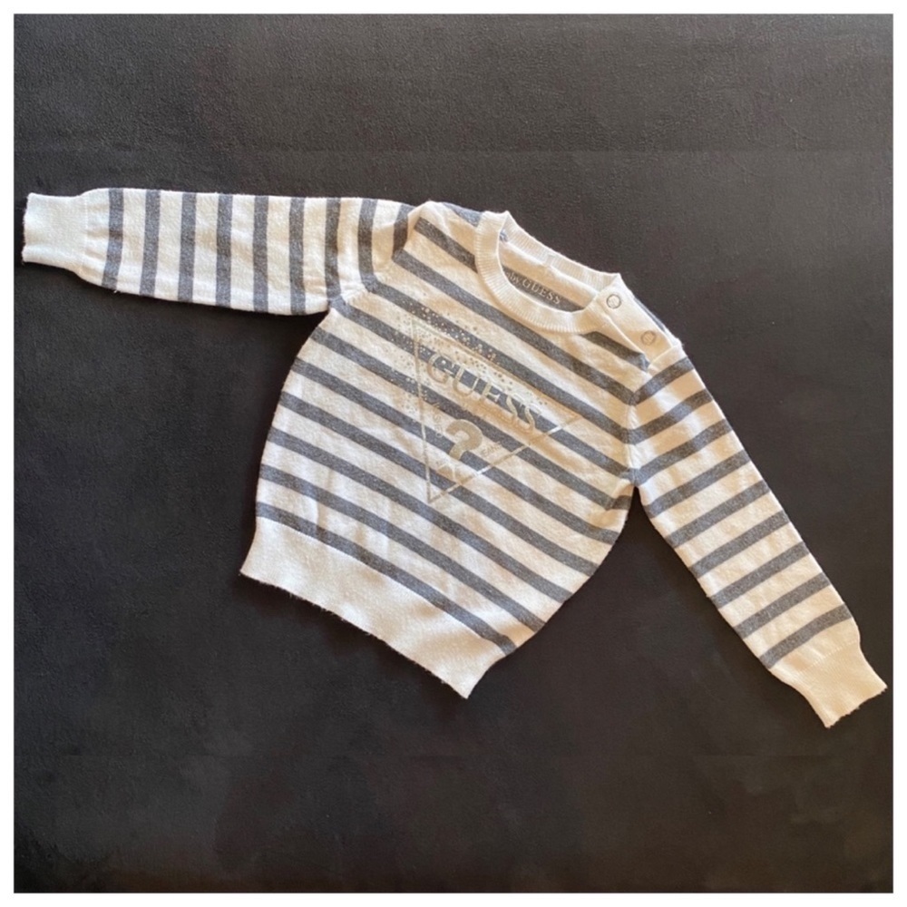 Guess Crew Neck Logo Sweater